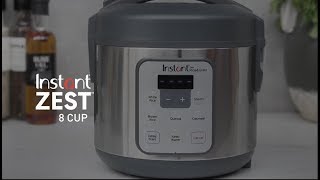 Introducing the Zest 8 Cup Rice Cooker