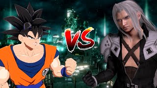 Final Fantasy vs Dragon Ball: Sephiroth vs Goku