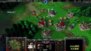Outplayed to the point of GG: Warcraft III commentary by Xiaoy featuring Romantic vs. SOK