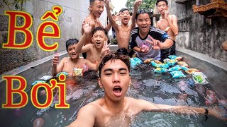 Làm Bể Bơi Phá Tan Cơn Nóng Tại Nhà (make a swimming pool at home) - Nguyễn Chí Thanh