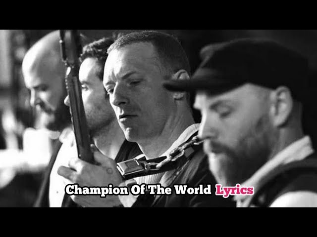 Coldplay - Champion of the World (Video Lyrics) class=