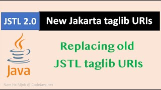 [JSTL 2.0] New Jakarta taglib URIs - replacing JSTL old taglib URIs