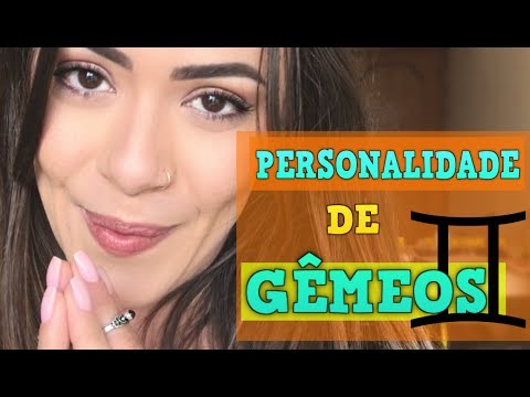 A PERSONALIDADE DE GÊMEOS