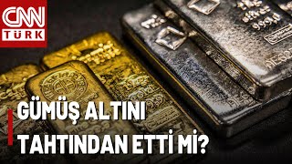 Gümüşün Yıldızı Parlıyor Yine Rekor Gümüş, Altını Tahtından Etti Mi?