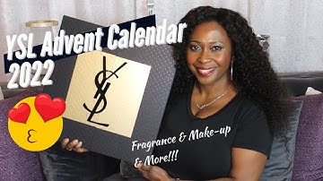 YSL Advent 2022 - 24 Days Calendar - Makeup, Skincare & Fragrances #ysl, #yslbeauty