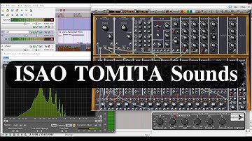 ISAO TOMITA sounds re-created, Part 47, a wobble-ish Moog SOLO sound from "Snowflakes are Dancing"