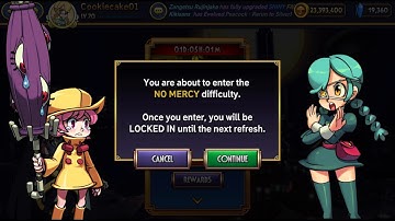 Parallel Realms No Mercy Full Playthrough | Skullgirls Mobile