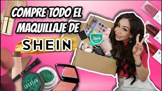 Se compro TODO el MAQUILLAJE DE SHEIN (sheglam) para criticarlo agusto (review)