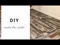 EASY DIY PEEL & STICK VINYL FLOORING | $35 a box