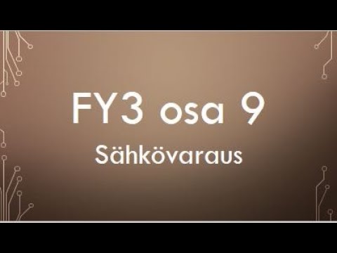 Video: Mikä seuraavista on esimerkki staattisesta sähköstä?