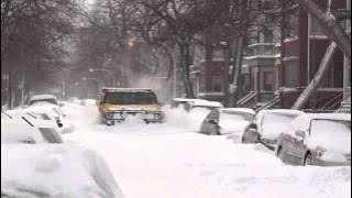 On a snow day... only some vehicles are going to make it