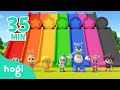 Learn Colors with Slide and More!｜+Compilation｜Colors for Kids｜Pinkfong &amp; Hogi Nursery Rhymes