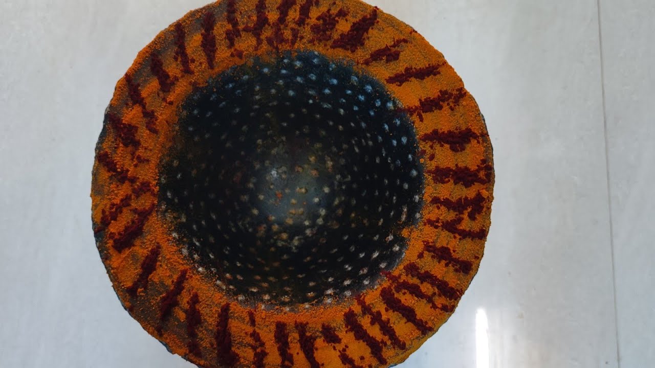 how to clean stone grinder at home.