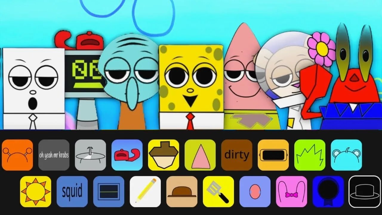 SPONGBOB REACTION ON HIS FUTURE With Sprunki!!