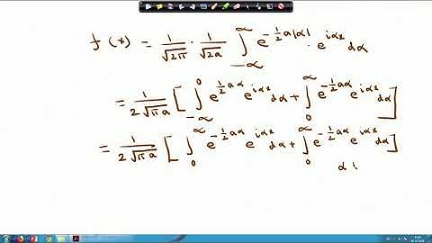 Lecture 42: Solution of Integral Equations using Fourier Transform