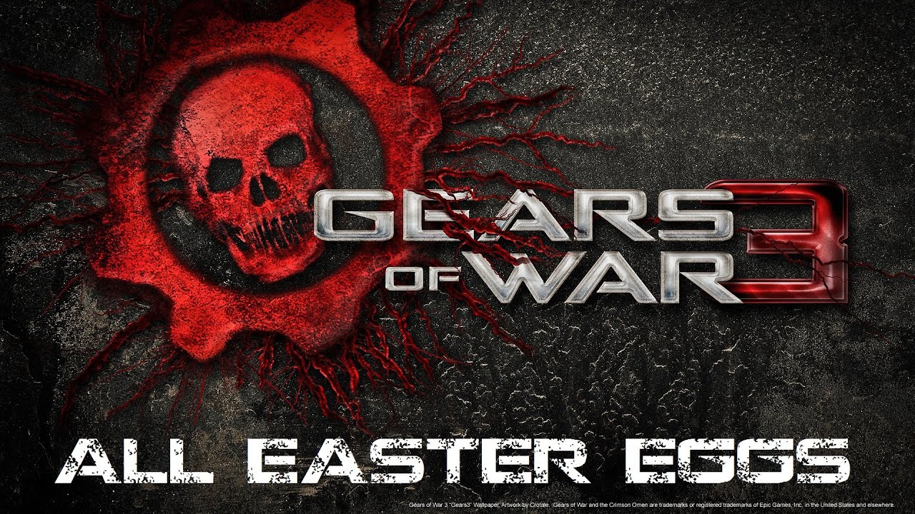 Gears of War 3 All Campaign Easter Eggs YouTube
