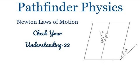 Pathfinder Solutions | Check Your Understanding-33 NLM | Jee Advanced Physics