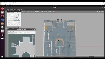 ROS Hector Mapping using MIR in hospital setting