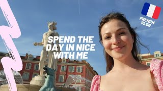 French vlog - Spend the day in Nice with me [FR & EN SUBS]