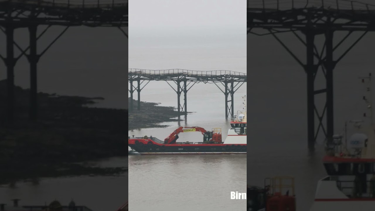 birnbeck pier progress #ship #abandoned by Railway Explorers Urbex