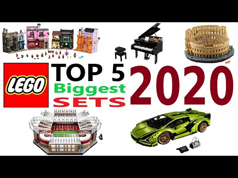 LEGO Top 5 Biggest Sets of 2020 - Lego Speed Build Review