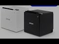 Epson Tm-m30 WHITE COLOUR  pos printer UNBOXING with wireless and bluetooth and NFC