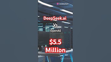 "DeepSeek’s $5.5M AI Training Revolution! 🚀 The Future of AI in 2025" #DeepSeekAI #shorts