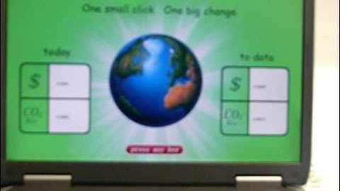 EFO | ECO Button for PC | how to reduce electricity and green house gases and CO 2