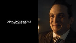 Oswald Cobblepot s4 happy/funny | logoless 1080p (+ mega link)