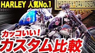 ハーレー人気No.１フォーティーエイト！カスタム車両とノーマル車両の比較動画