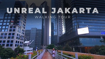 Incredible JAKARTA 🇮🇩 The Super Modern Capital of Indonesia | Walking Tour 4K