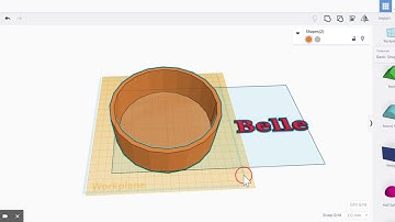 Types of Text in TinkerCAD