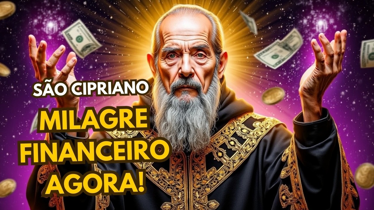 Oração Poderosa a  SÃO CIPRIANO Apenas Ouça para o Milagre Financeiro  - Prosperidade em abundancia