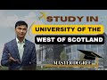 STUDY IN UNIVERSITY OF WEST OF SCOTLAND // APRIL-MAY INTAKE 2025