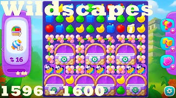 Wildscapes Level 1596 - 1600 HD Walkthrough | 3 - match game | gameplay | android | ios | pc | app