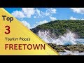 &quot;FREETOWN&quot; Top 3 Tourist Places | Freetown Tourism | ANTIGUA and BARBUDA