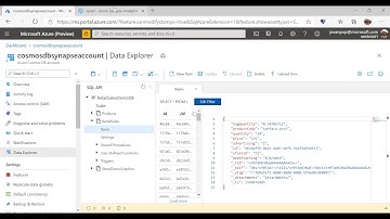 Analyze CosmosDB using Synapse SQL