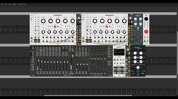 Generative Ambient VCV with Gamelan Field Recordings, Background Noise Sound Scape