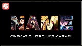 MAKE CINEMATIC INTRO like MARVEL || PIXELLAB || KINEMASTER TUTORIALs