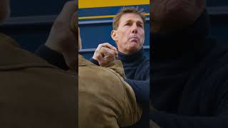 Tom Cruise Knife Fighting On The Roof Of A Moving Train Going 60 Mph. #Missionimpossible