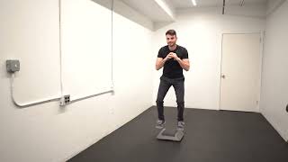 Low Box Straddle Jump