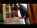 How to change glass in a wooden door How to change glass in a wooden door
