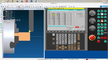 Codigo G usando el control FANUC18iT en SwanSoft y SolidWorks
