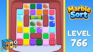 Marble Sort Level 766 Walkthrough Solution