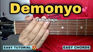 Demonyo Guitar Tutorial - Juan Karlos Labajo (EASY CHORDS)
