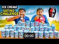 200 cup ice cream eating challenge loser eats jolochip