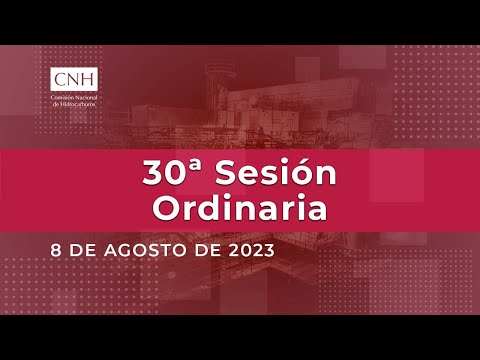 30ª Sesión Ordinaria