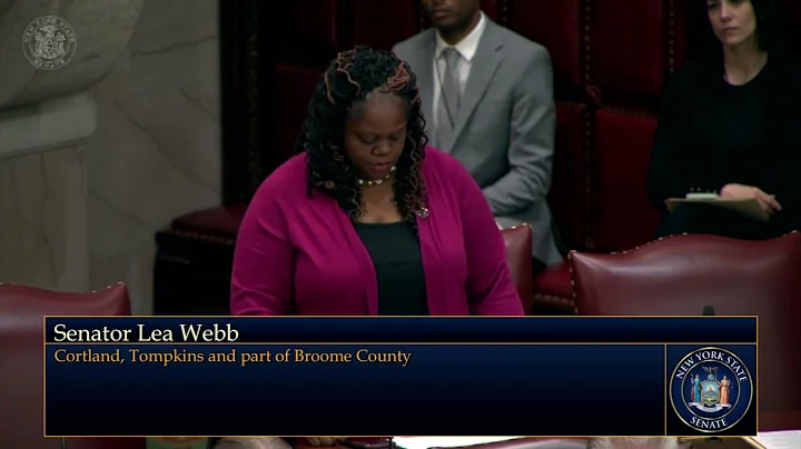 Senator Webb Explains Her Vote (S5130: Ratepayer Notification)
