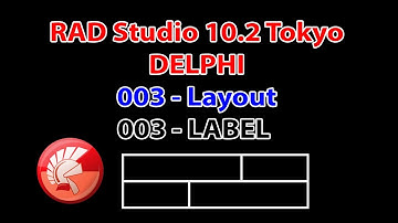 Rad Studio Delphi 003 Label - 003 Layout