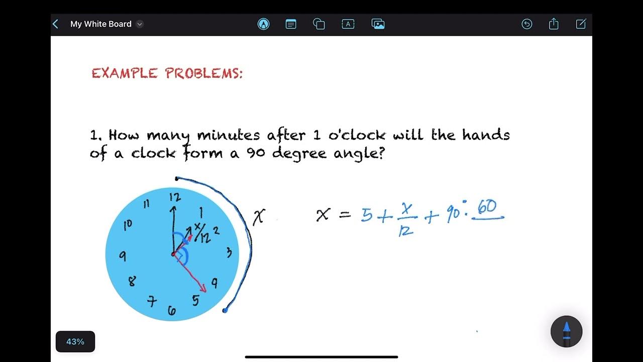 Clock Problems YouTube